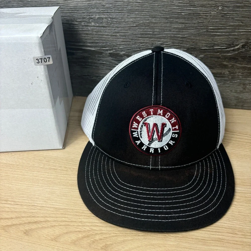 Westmont Warriors Hat‎ Cap Snap Back Black Baseball Adjustable